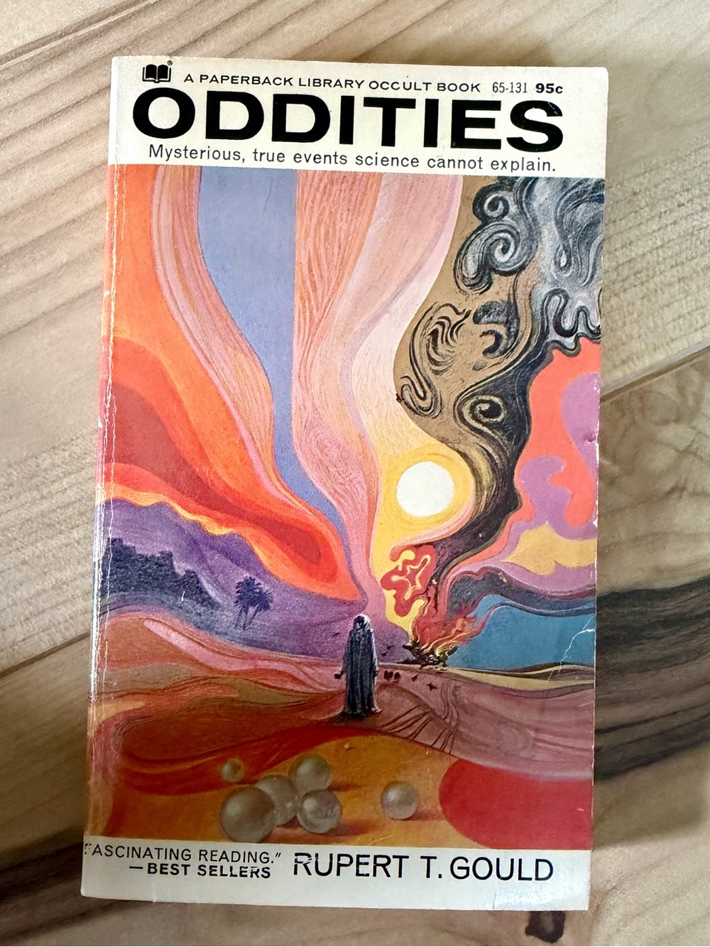 Vintage Oddities occult book of unexplained facts by Rupert T. Gould